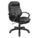 EXEC BRDRM CHAIR, PNEUMATIC, 19 X 3 X 19 1/2 IN SEAT, 20 X 26 IN BACK, BLACK, WOOD/FOAM/FABRIC