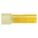 MALE DISCONNECT, YELLOW, NYLON/POLYOLEFIN, FULL COVERAGE, HEAT SHRINK, 10 PK