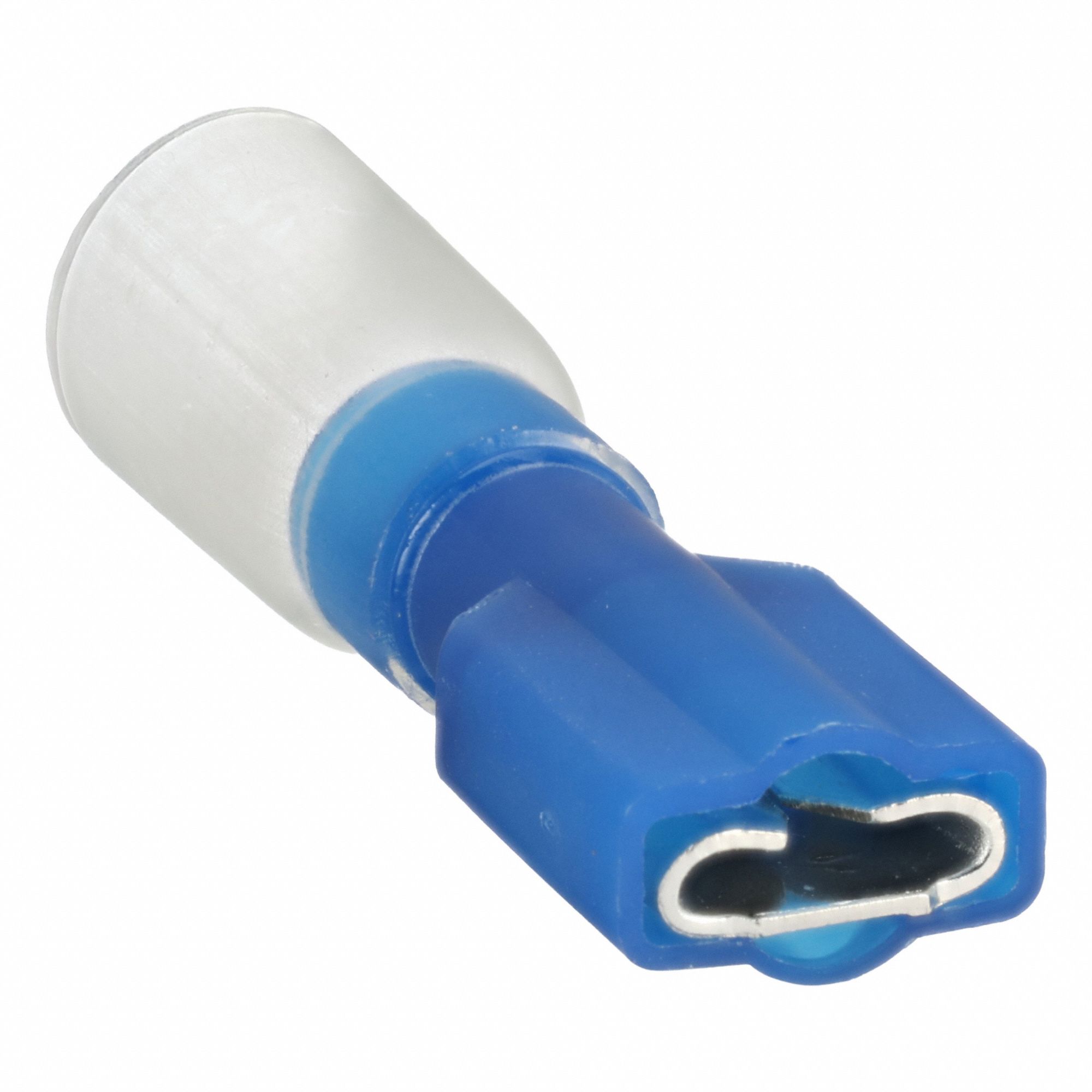 Wire Disconnect: Female Socket, Blue, Nylon, Full Coverage, 16 AWG – 14 AWG Wire Size