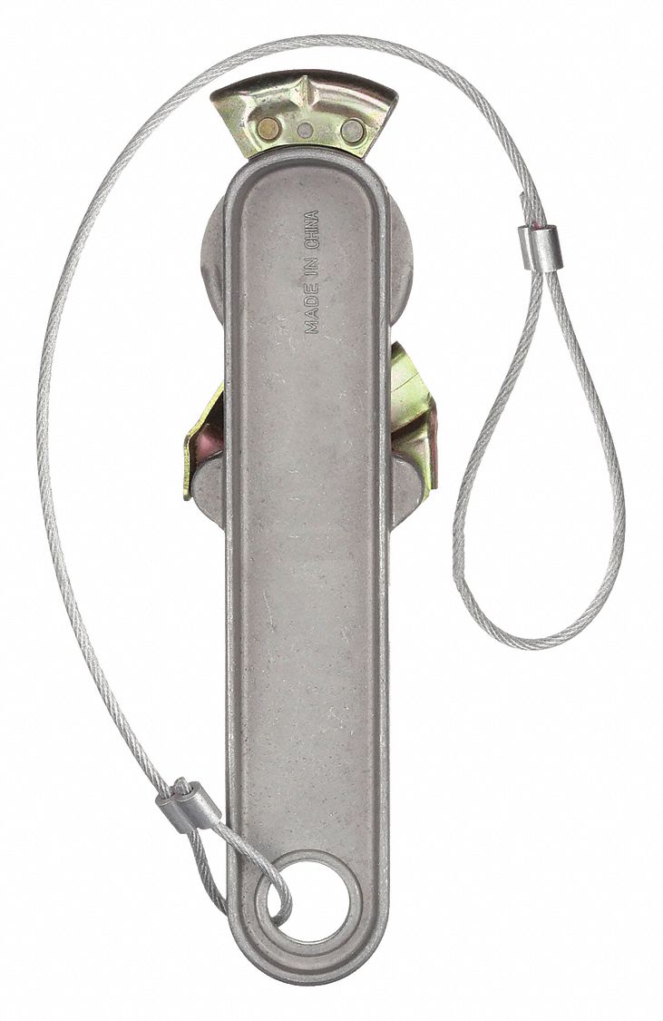 Dummy Coupling: Steel, Silver, 18 in Cable