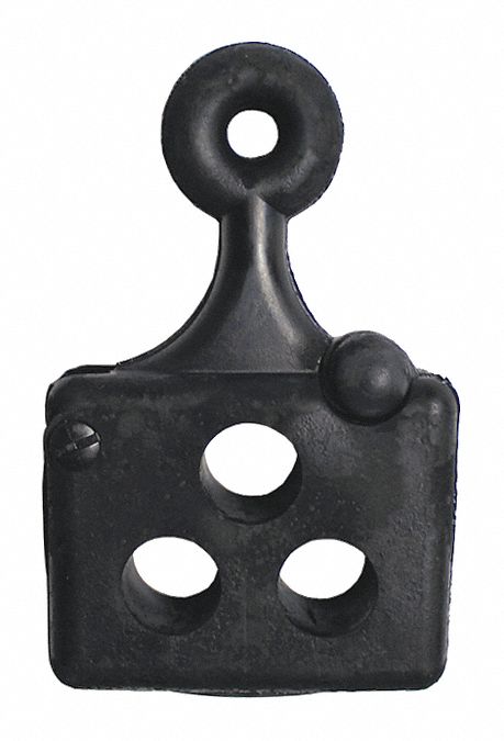 Black 035141-1 VELVAC Gladhand Seal,Rubber,Pk 2