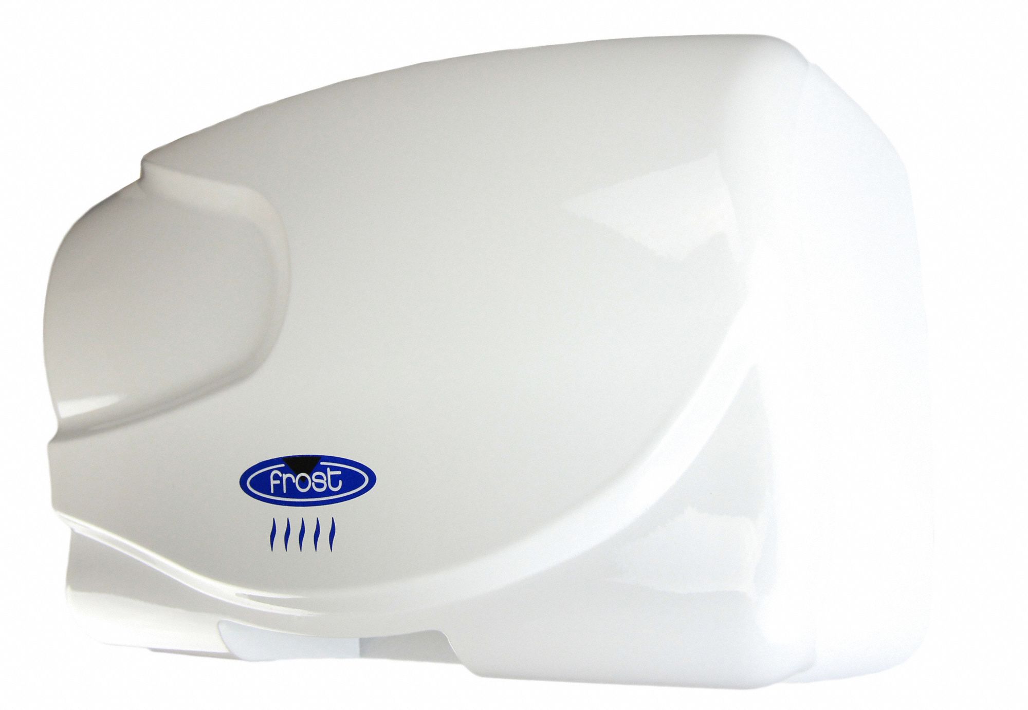 HAND DRYER, NO TOUCH, 120 V, 100 W, 16.5 M/SEC, 61 TO 67 DB, WHITE, 13 X 9 X 7 IN, ALUMINUM