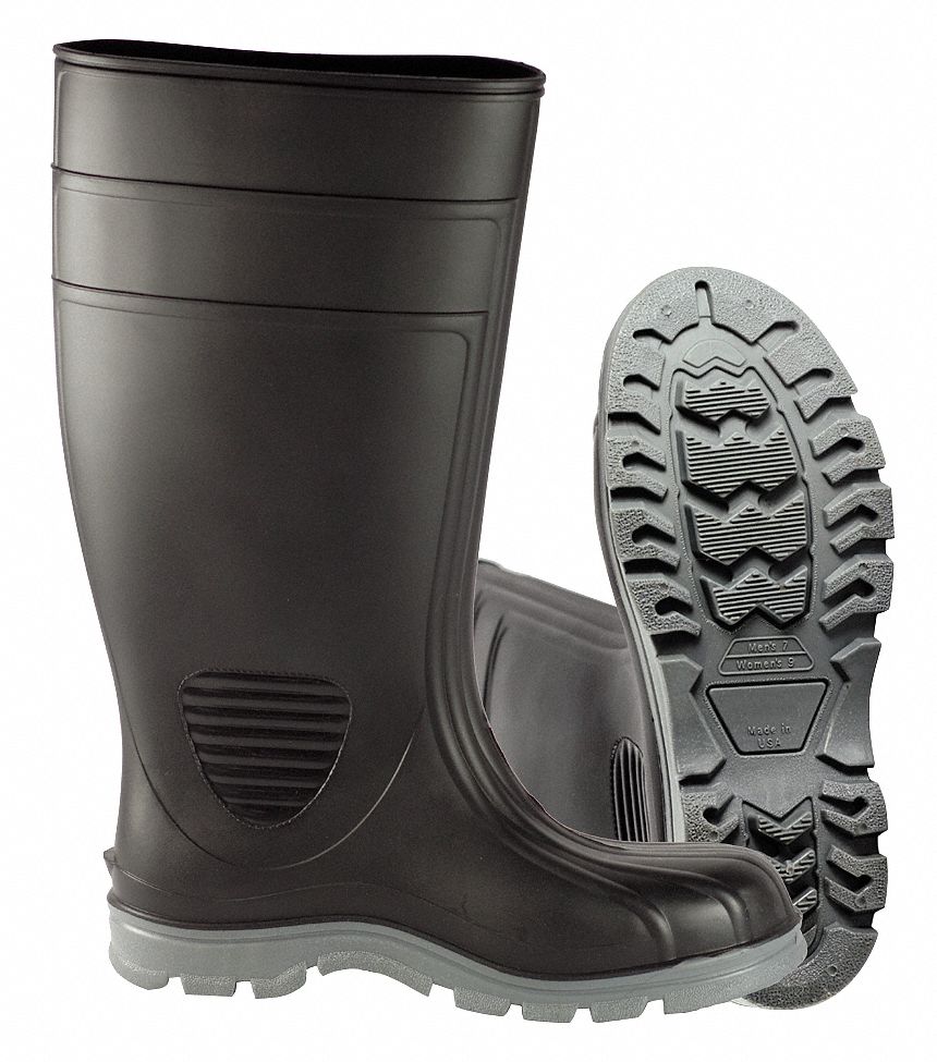 Academy steel shop toe rubber boots