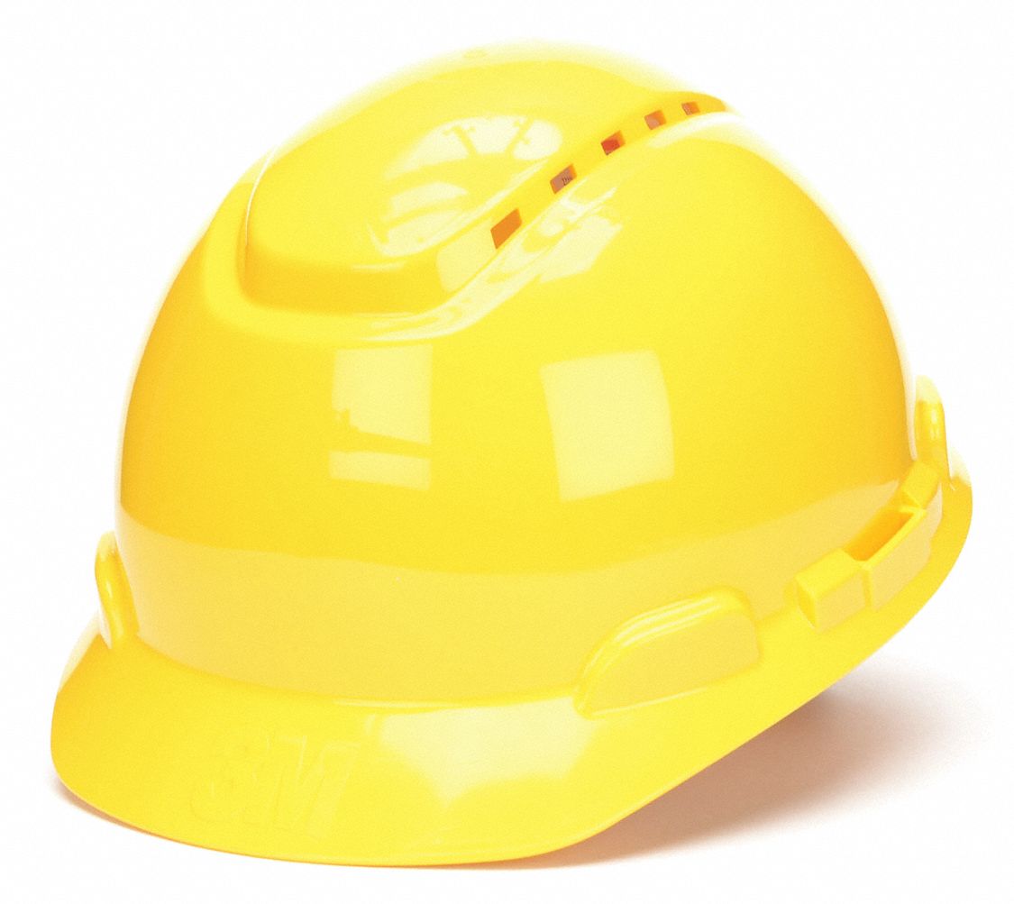 3M H702V Hard Hat,Type 1, Class C,Ratchet,Yellow eBay