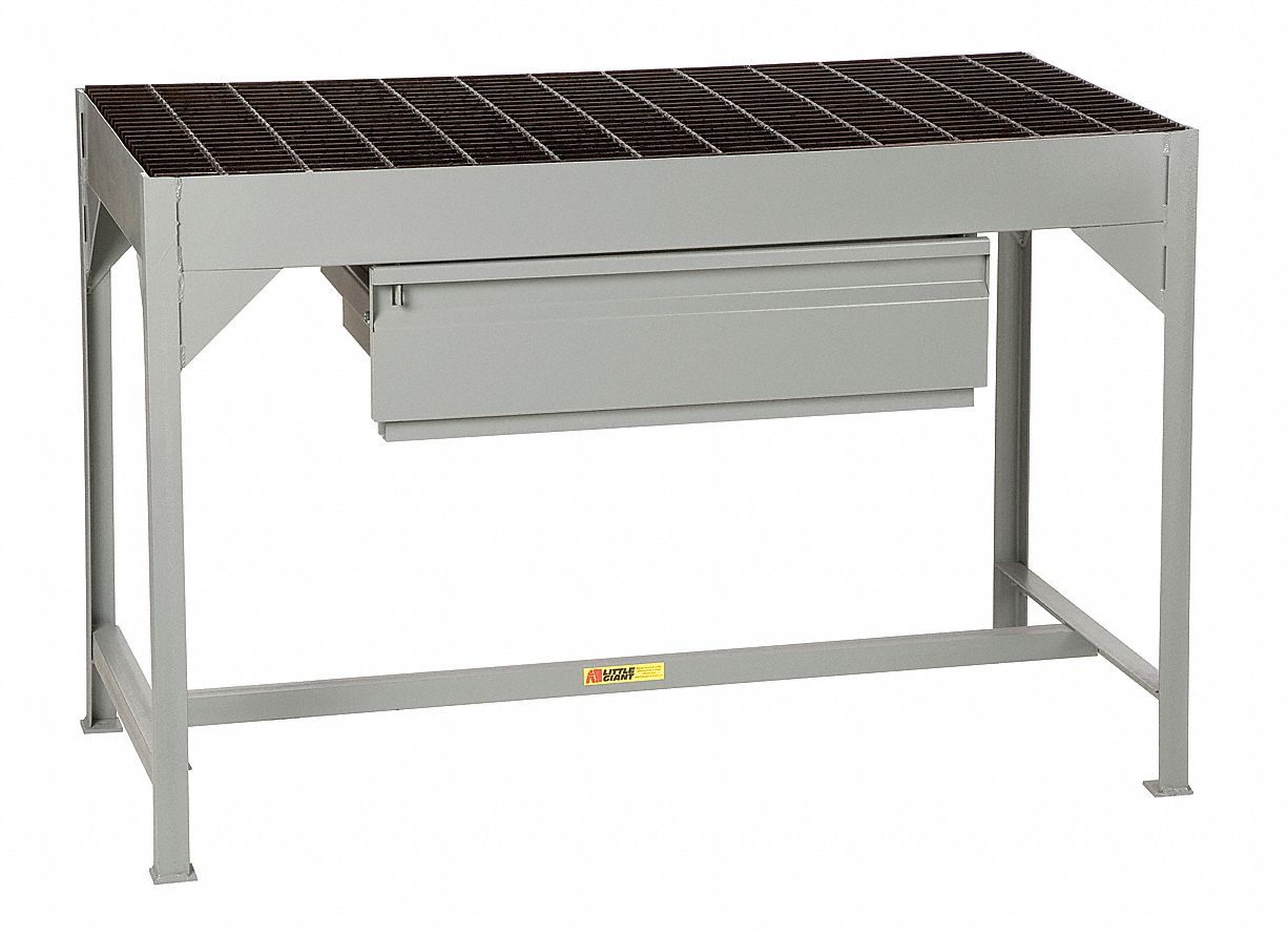 21E652 - Welders Table w/Drawer 34Hx51Wx24D