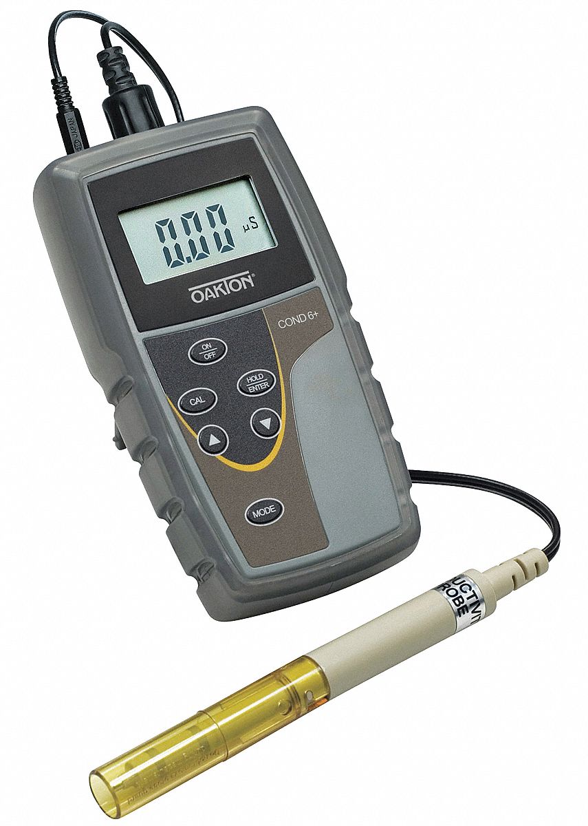 Oakton Conductivity Meter Kit 0 To 200 Ms Electric Conductivity Range Waterproof No 21e906