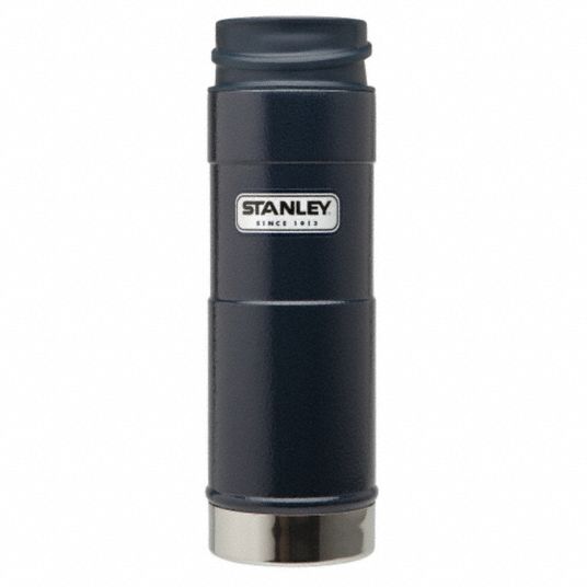 STANLEY, 16 oz Capacity, Plastic/Stainless Steel, Insulated Mug 21EL301006439029 Grainger