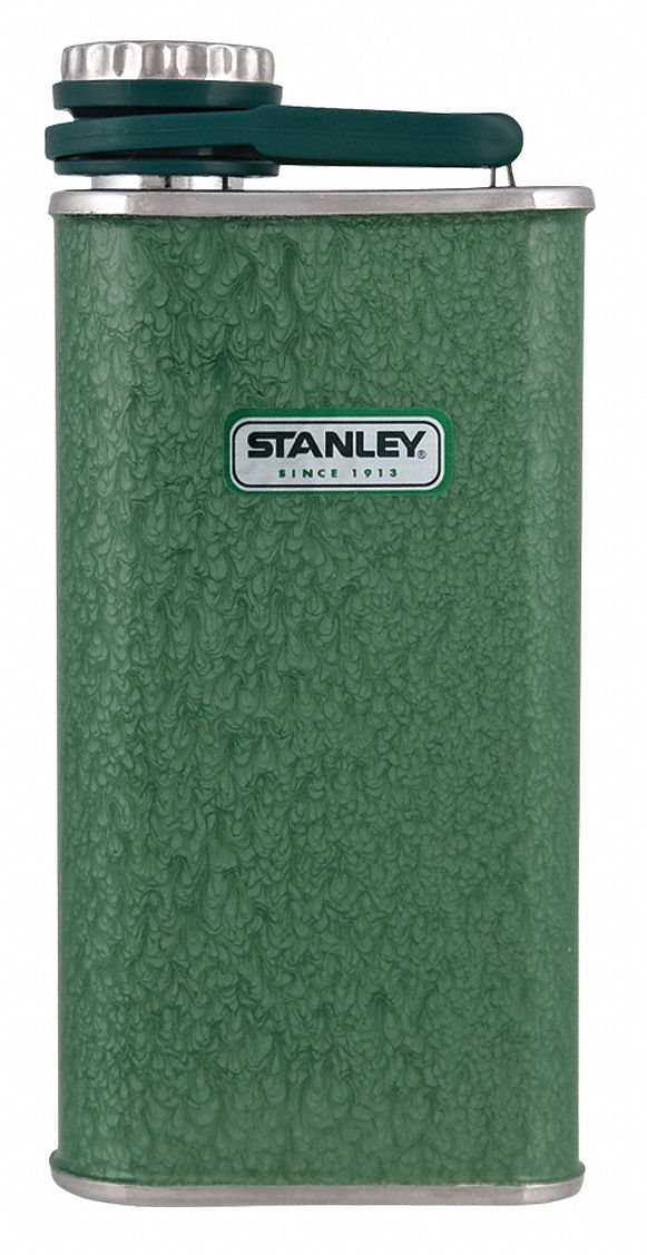 21EL46 - Flask SS Wide Mouth 8 oz. Green