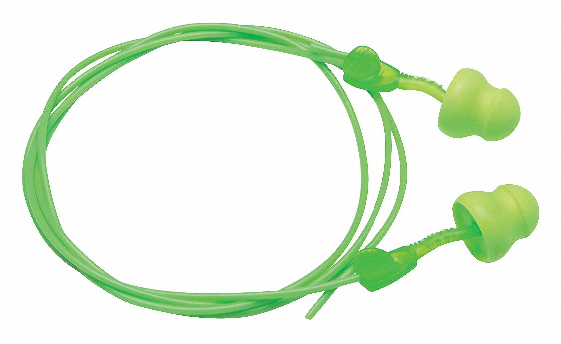 MOLDEX Pod Ear Plugs, 30 dB Noise Reduction Rating NRR, Corded, M