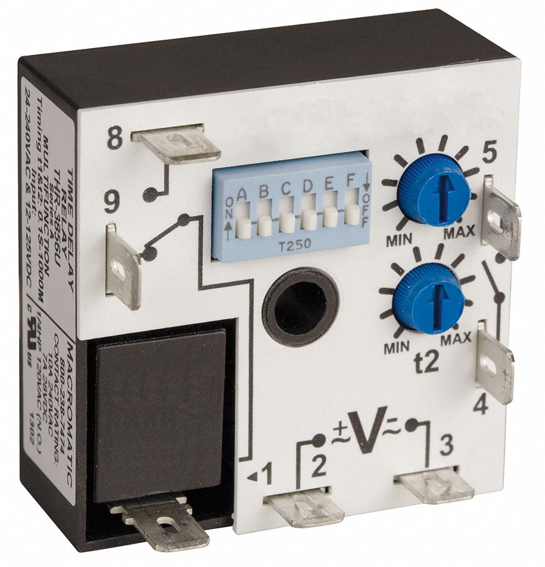21EP69 - Encapsulated Timer Relay 10A Relay