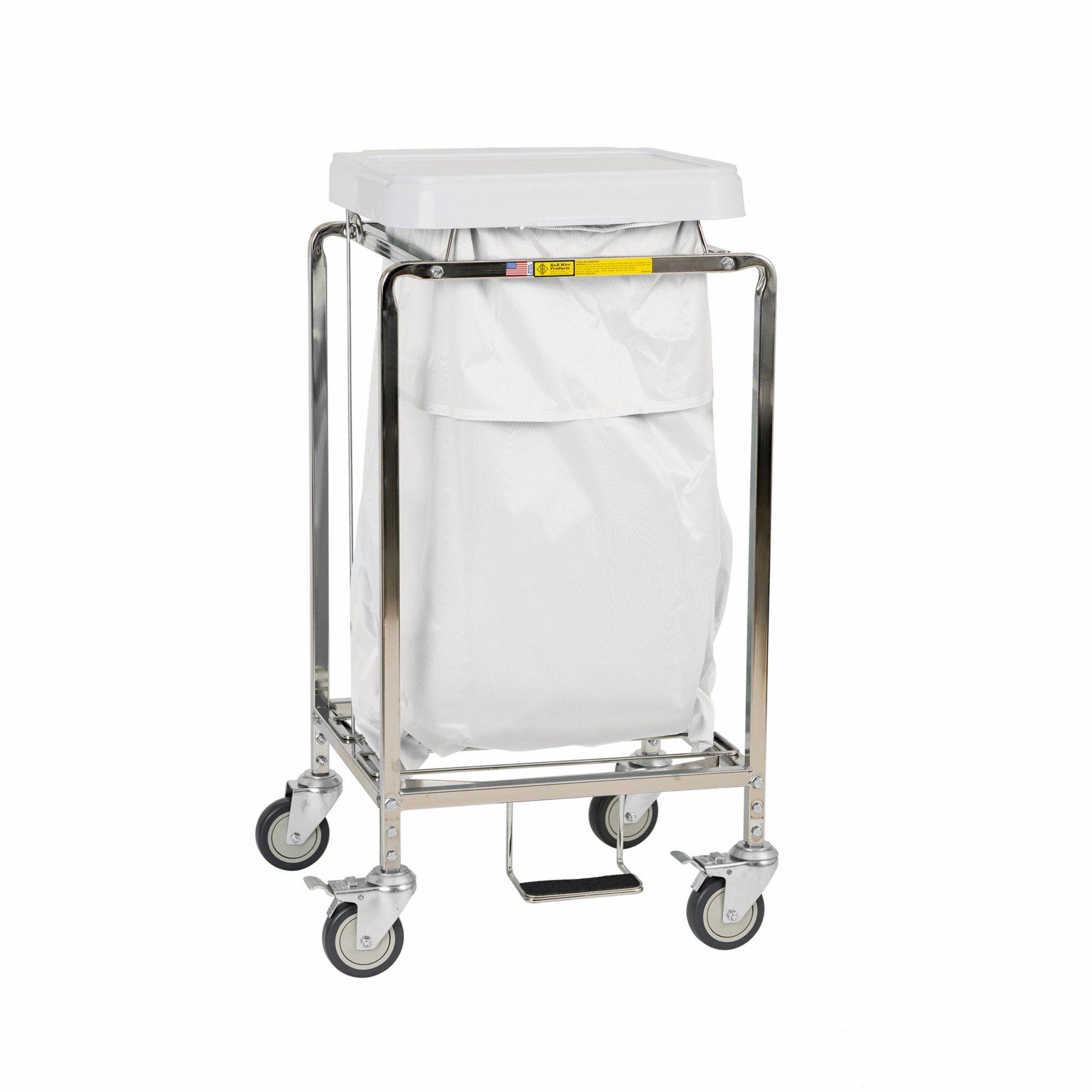 Hamper 37 1/2 in H White