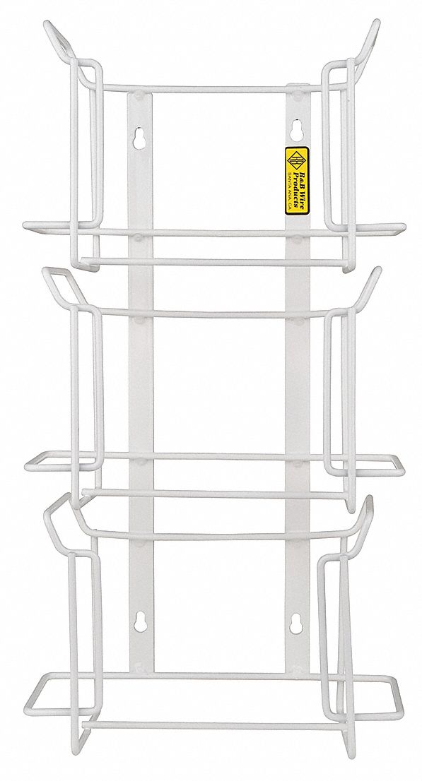 VERTICAL GLOVE DISPENSER, STEEL, WHITE, 20½ X 10½ X 4 ¼ IN, WALL MOUNT