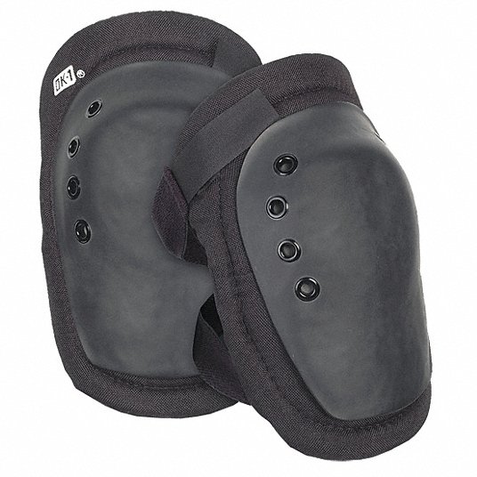 Knee Pads: Hard Shell, 1 Straps, Polyurethane, Universal Elbow and Knee Pad Size, 1 PR