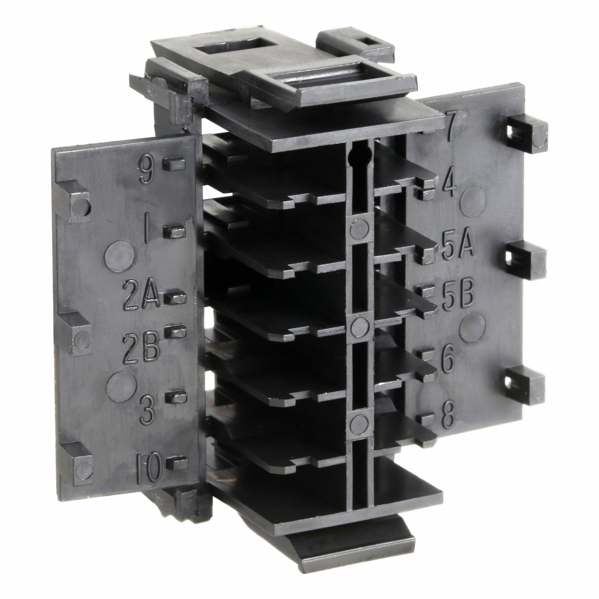 Connector,  Steel,  Black