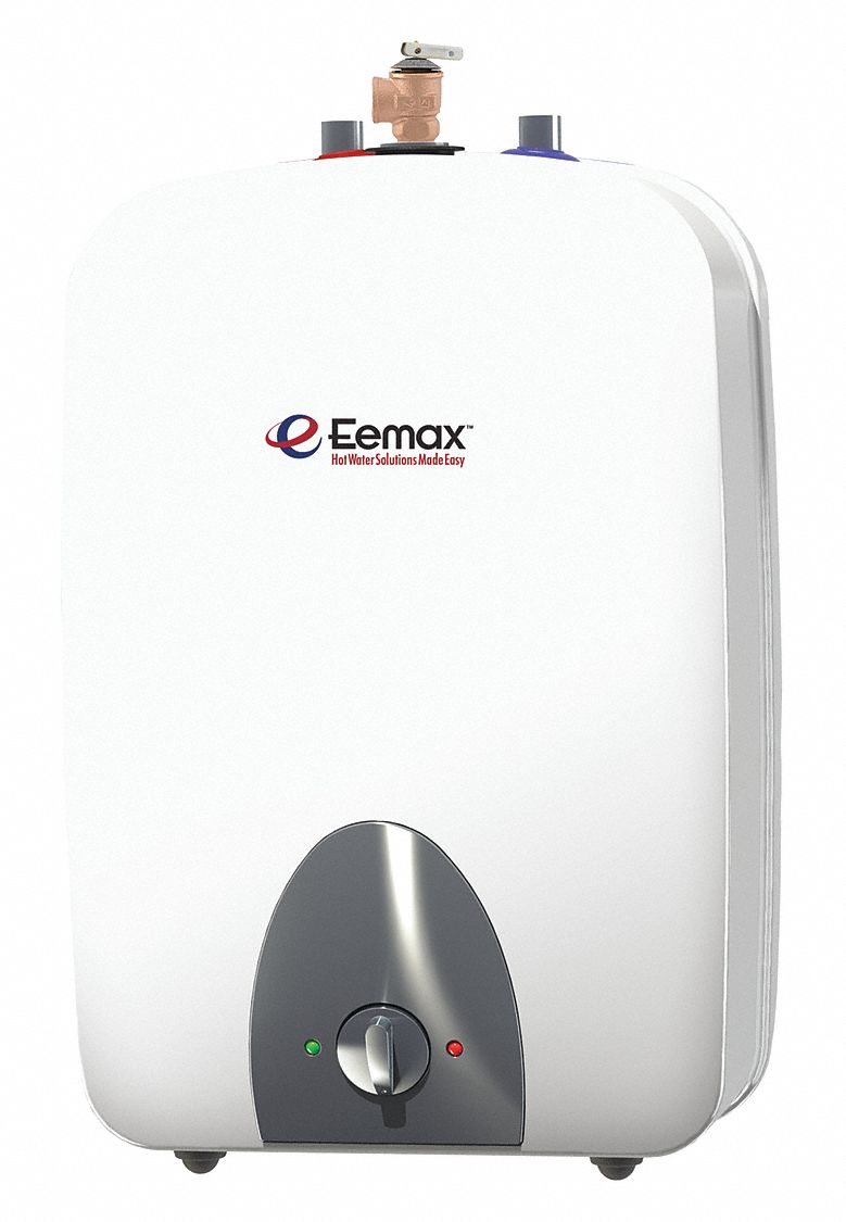 EEMAX Commercial/Residential Mini Tank Water Heater, 6.0 gal Tank Capacity, 120V, 1,440 W Total