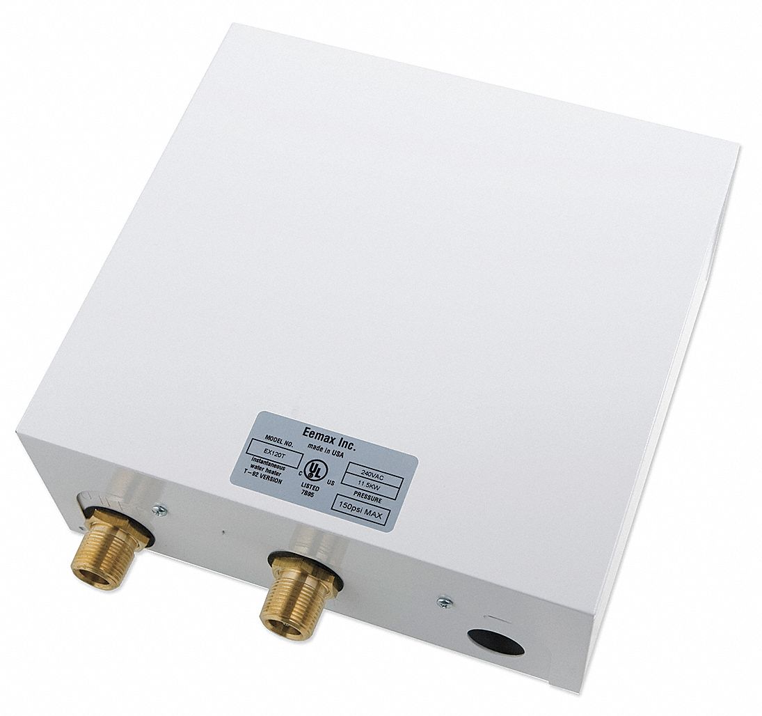 EEMAX Electric Tankless Water Heater 277 Volt, 16,000 W, 58 A, 1 Phase