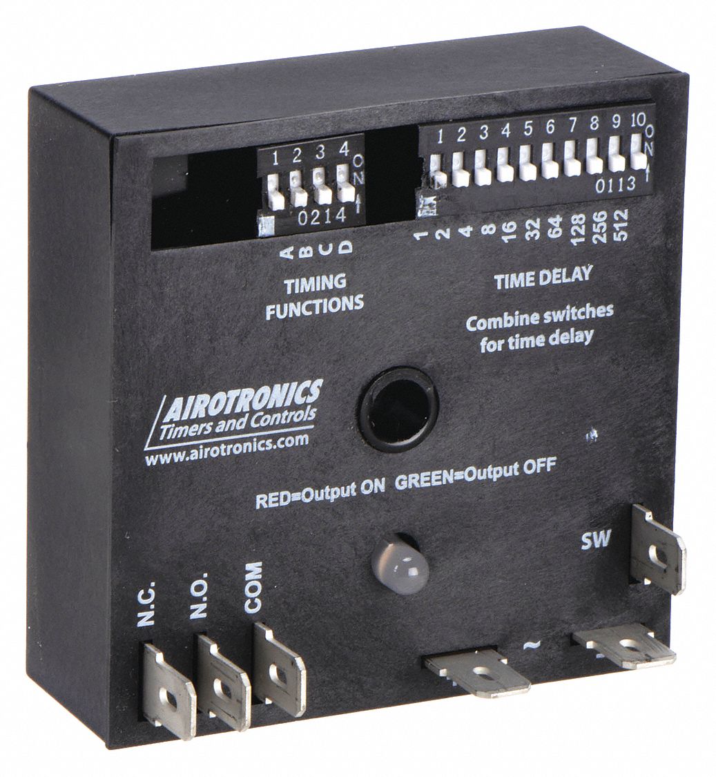 MULTI-FUNCTION ENCAPSULATED TIMING RELAY, SURFACE MOUNTED, 230V AC, 10 A