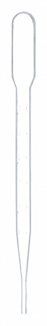Transfer Pipette: 7 mL Capacity, Non-Sterile, Std Transfer Pipette, LDPE, 500