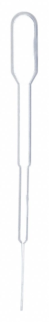 Transfer Pipette: 1.5 mL Capacity, Non-Sterile, Fine Tip Transfer Pipette, 1, 000