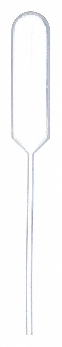 Transfer Pipette: 15 mL Capacity, Non-Sterile, Narrow Stem Transfer Pipette, 500