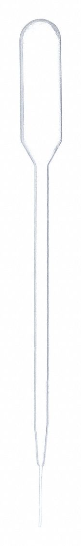 Transfer Pipette: 5.8 mL Capacity, Non-Sterile, Std Transfer Pipette, LDPE, 500