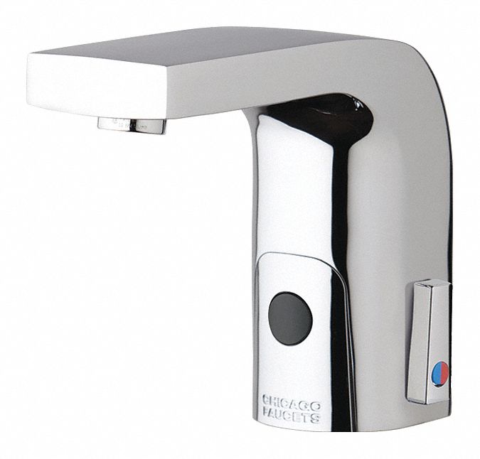 CHICAGO FAUCETS Straight Spout Bathroom Faucet Chicago Faucets