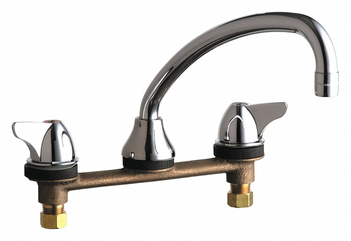 duel kitchen sink faucet