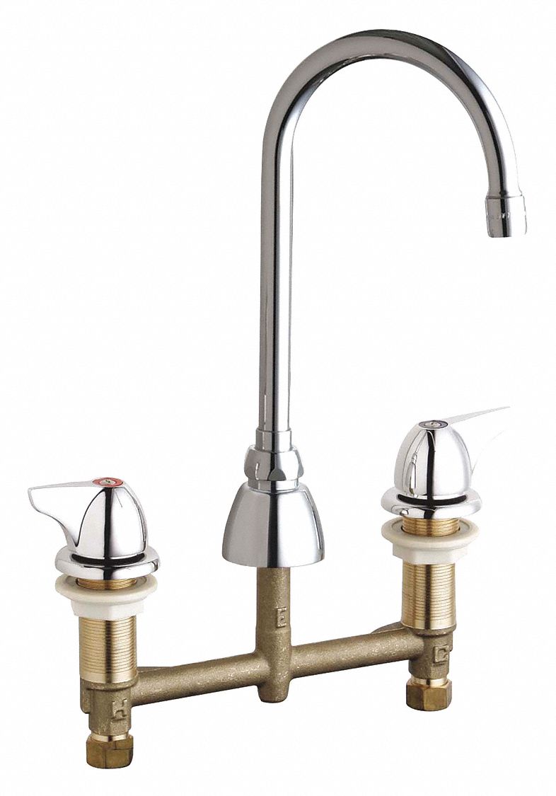 2.2 gpm Flow Rate, Concealed Kitchen Sink Faucet 21FG49201AGN2AE31000AB Grainger