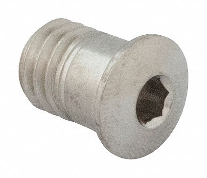 Screw Stainless Steel, Rubber, Elastomer