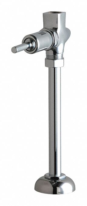 Exposed, Manual Flush Valve, Top Spud