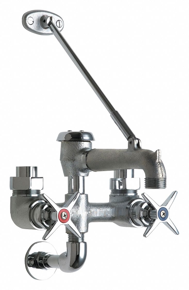 Exposed Hot And Cold Water Service