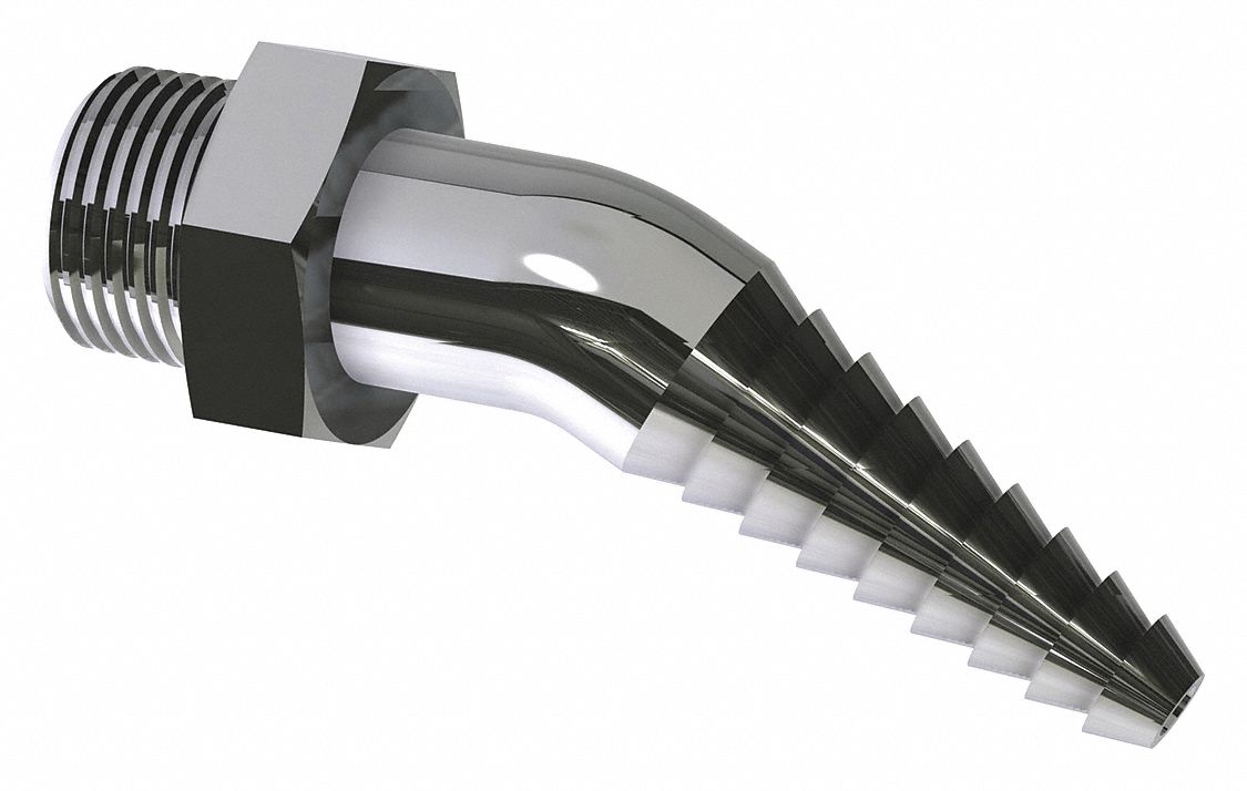 Replacement Serrated Nozzle Polished Chrome