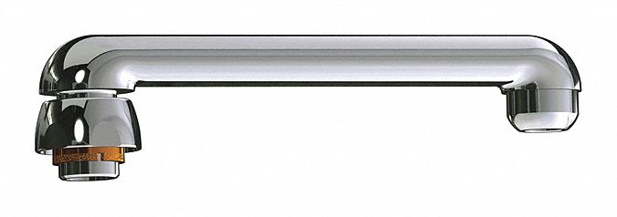 Spout: Spout, Straight, Swivel Spout, Brass, Polished Chrome, Laminar, UNEF