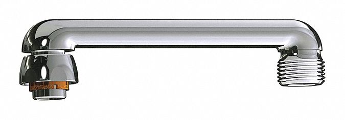 Spout: Spout, Straight, Swivel Spout, Brass, Polished Chrome, Laminar, UNEF