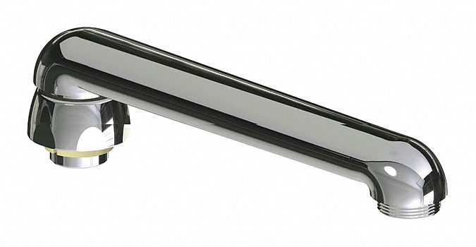 Spout: Spout, Straight, Swivel Spout, Brass, Polished Chrome, Laminar, UNEF