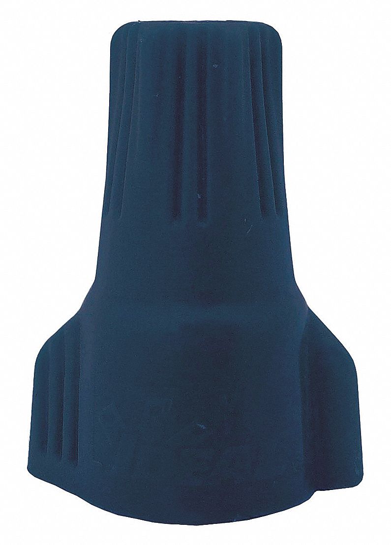 TWIST ON WIRE CONNECTOR, GREY/ORANGE, 22 AWG TO 14 AWG TWIST-ON WIRE SIZE RANGES, 600 V, 150 PK