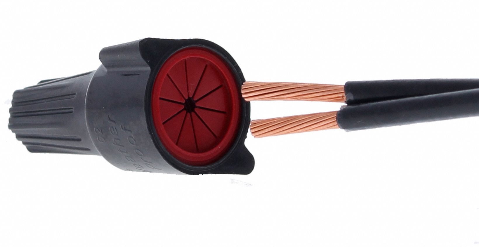 Ideal Twist On Wire Connector Application Wide Range Wire Connector Style Wing Color Grayred 3446