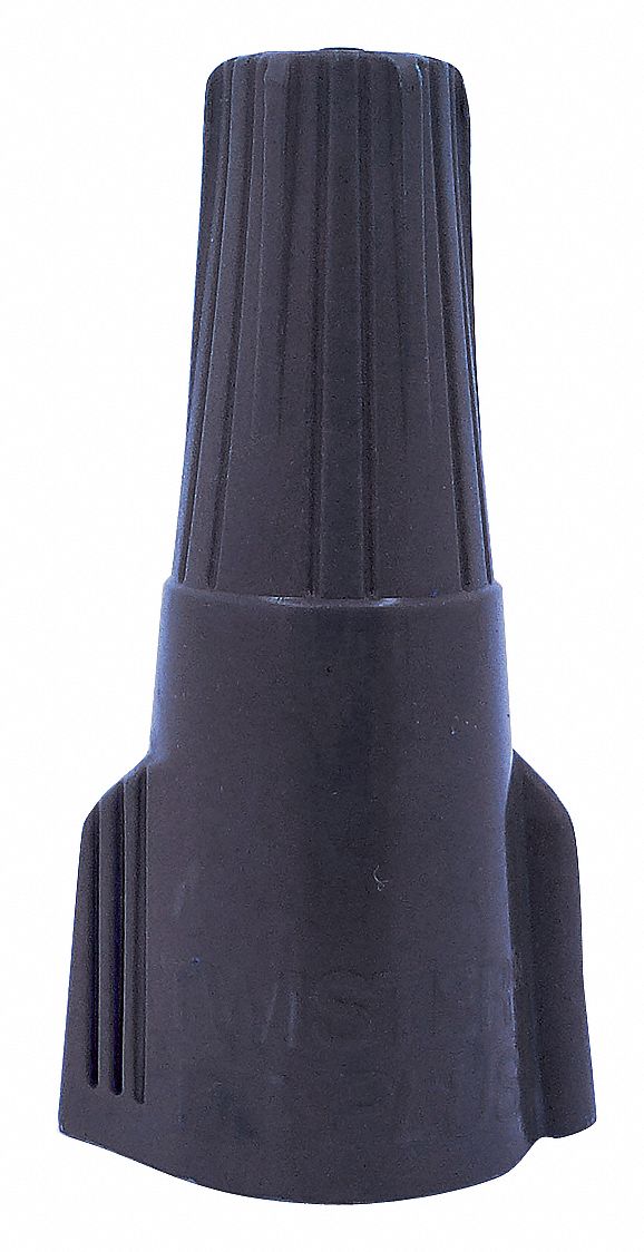 TWIST ON WIRE CONNECTOR, GREY, 600 V, 25 PK