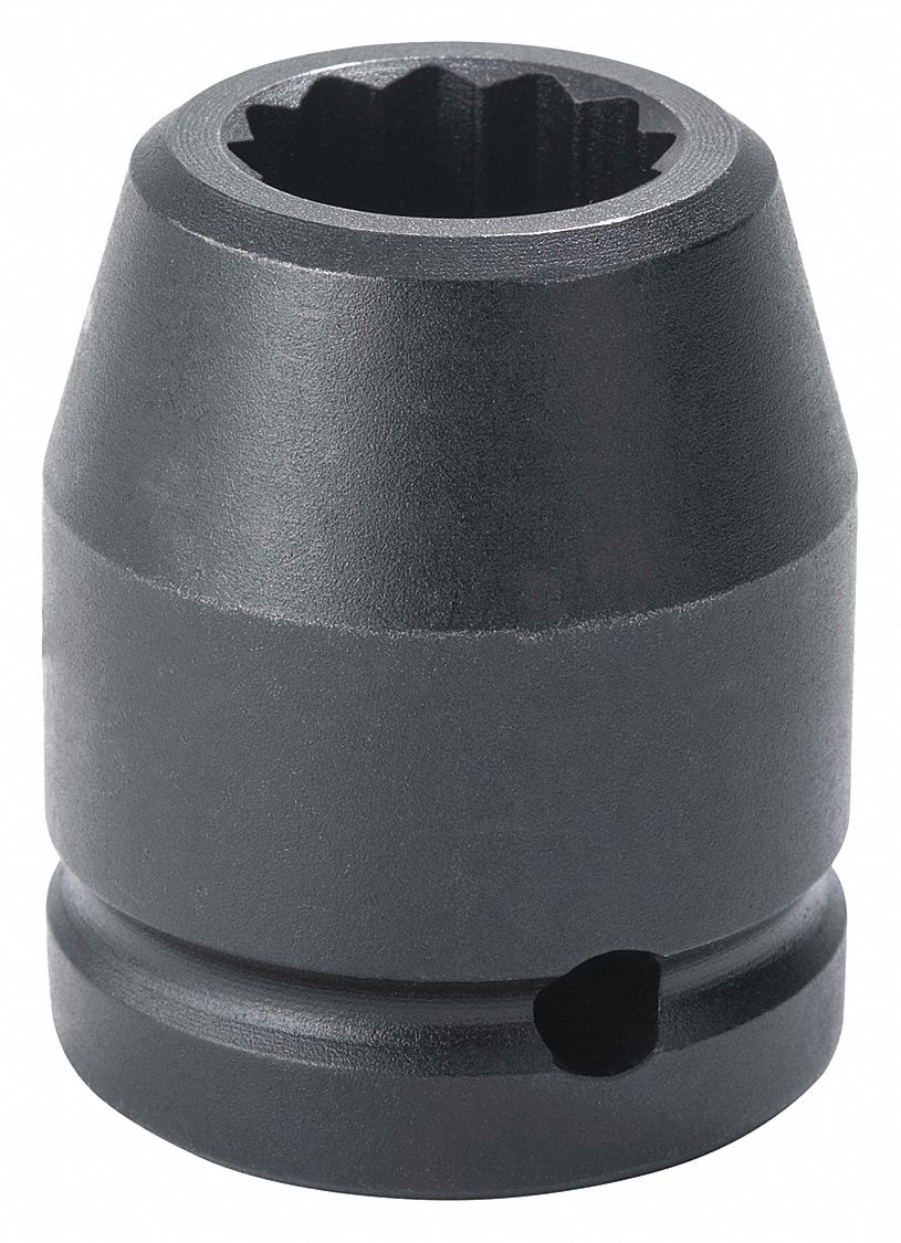 PROTO Impact Socket, Socket Size 17 mm, Socket Shape 12Point, Drive