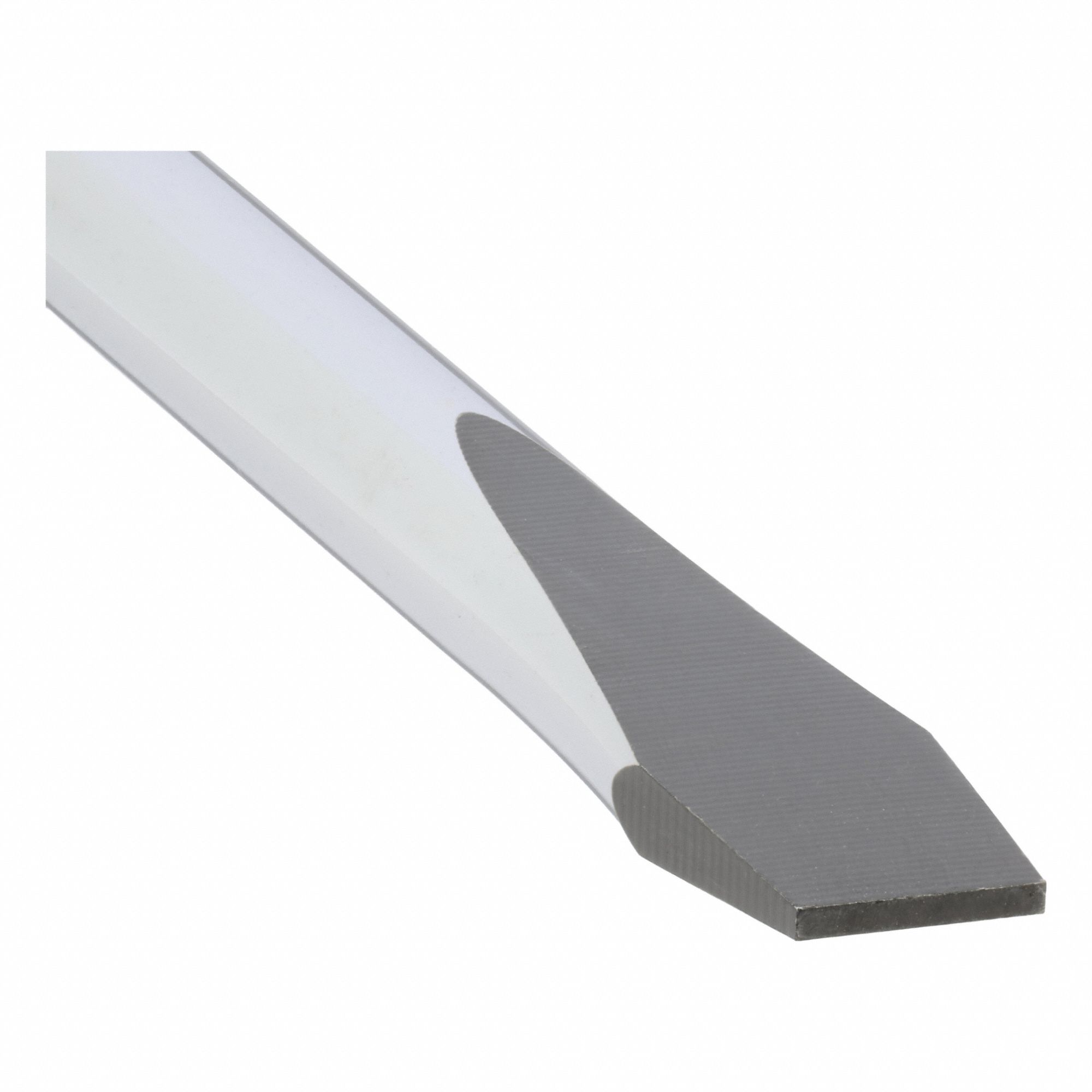 Demolition Slotted Screwdriver: Steel, 5/16 in Tip Size, Long Lg, 12 1/4 in Overall Lg