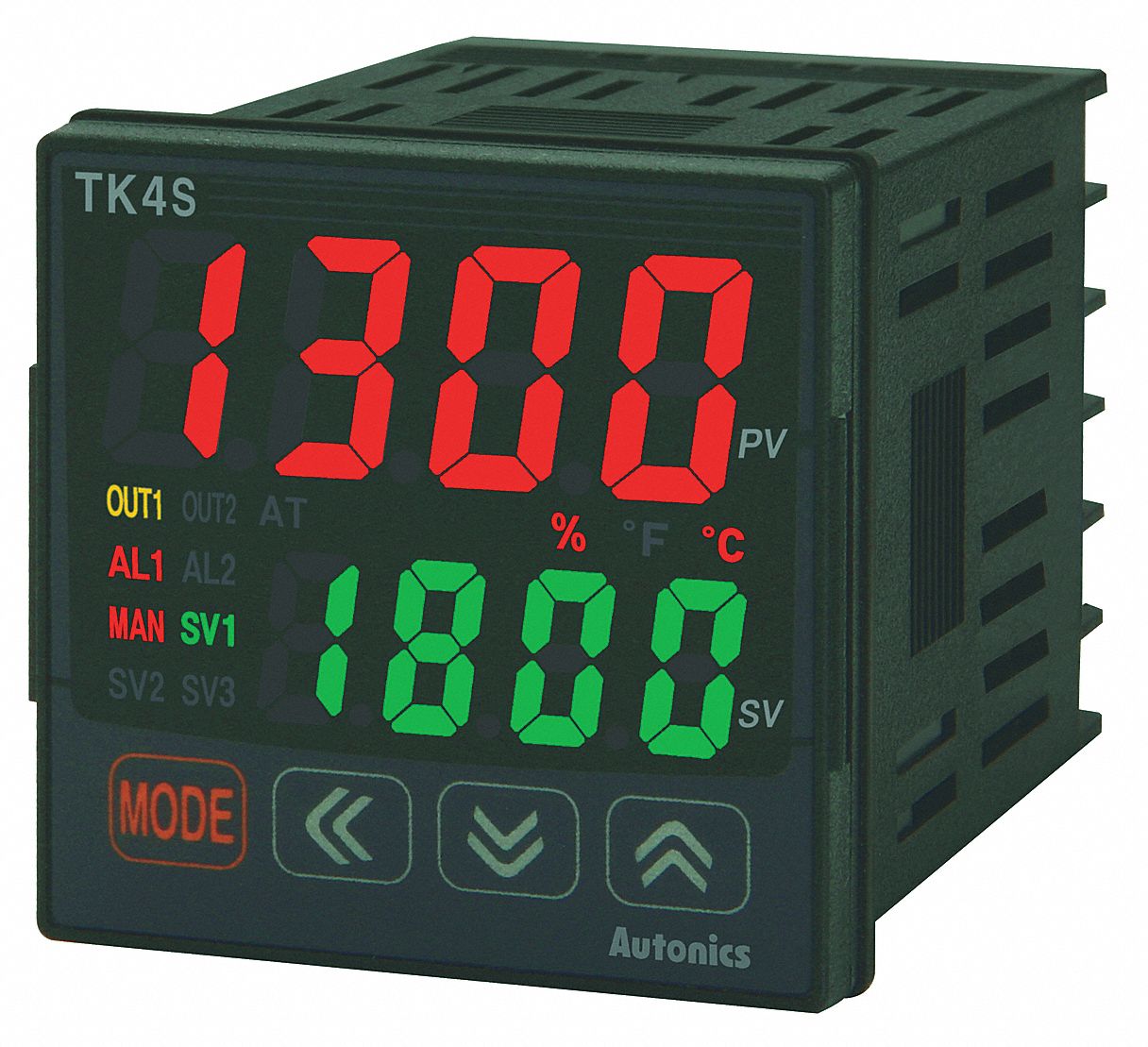 AUTONICS Temperature Controller, Digital, Analog, Platinum RTD