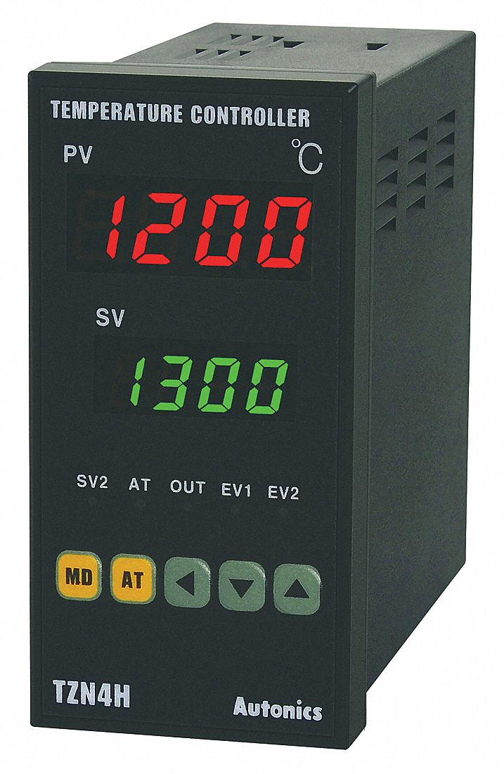 AUTONICS Temperature Controller, Digital, Analog, Platinum RTD