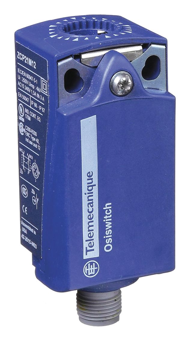 TELEMECANIQUE SENSORS, 1NO/1NC, 4A @ 300V AC, Compact Limit Switch Body ...