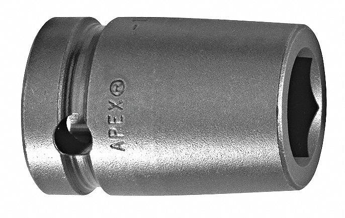 IMPACT SOCKET, 1/2IN DR, 1/2IN, 6PT