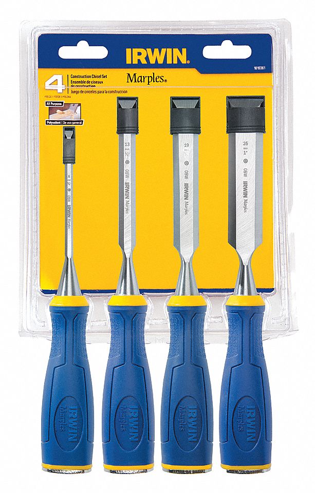 CONSTRUCTION CHISEL,4PC SET