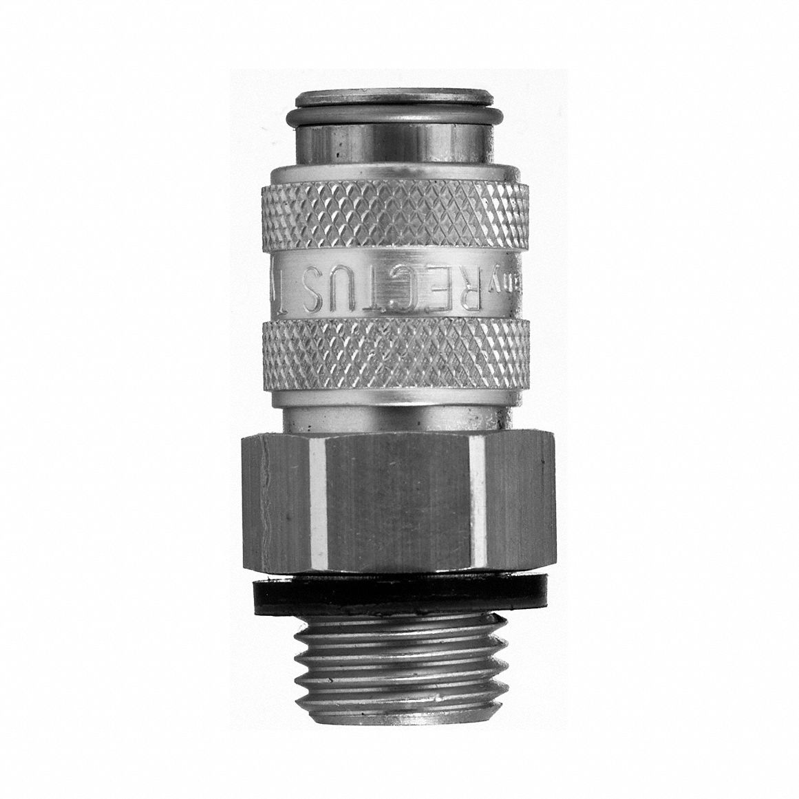 Quick Connect Socket: 1/8 in Body Size, 1/4 in Hose Fitting Size, 1/4"-18 Thread Size, Ball