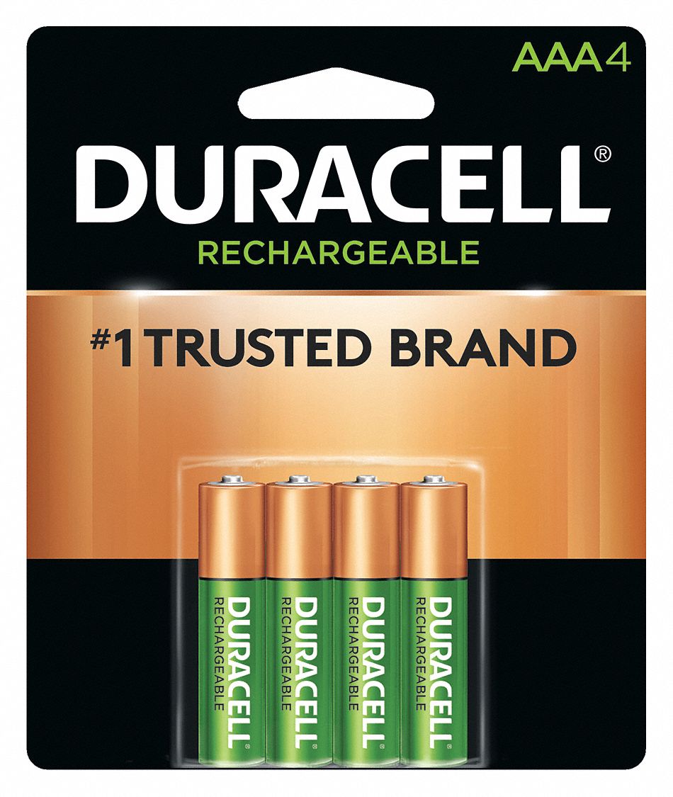 Paquete de 4 Baterías Duracell AAA.