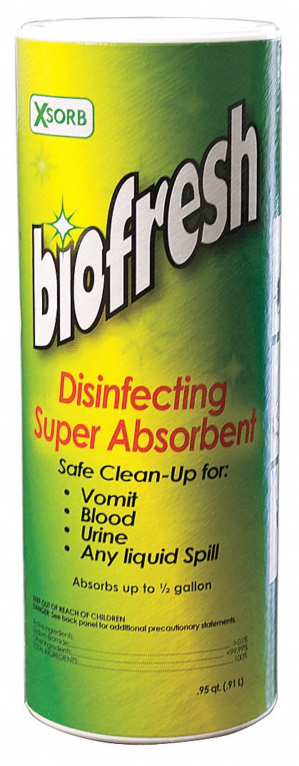 Absorbent w/Disinfectant, 9 oz. Can, PK9