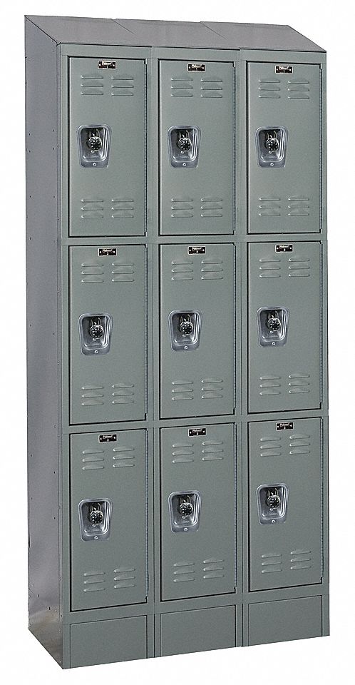 RB II LOCKER 3TIER 3WIDE ASSEMB