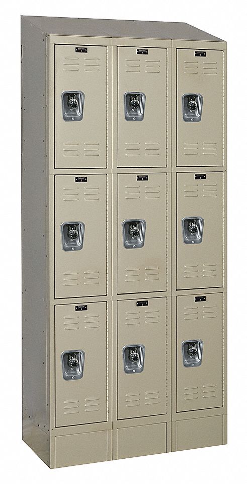 RB II LOCKER 3TIER 3WIDE ASSEMB